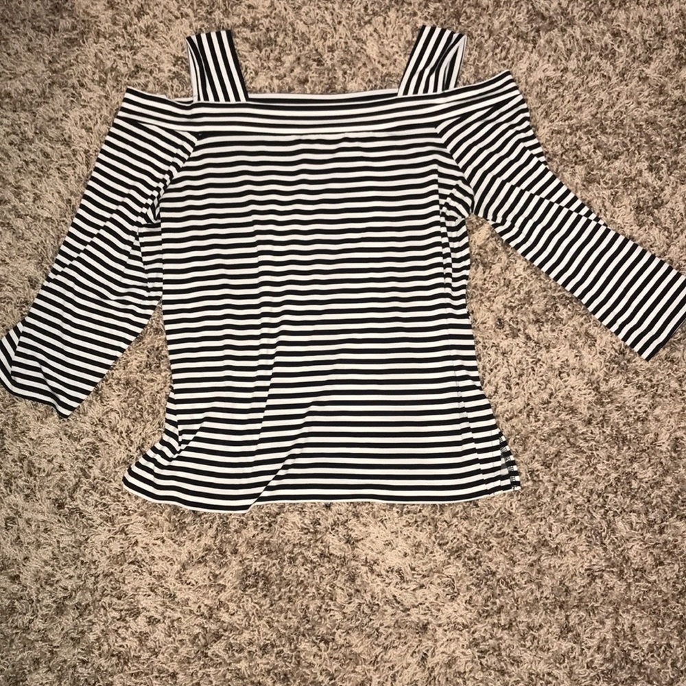 Chico’s Bare shoulder blouse